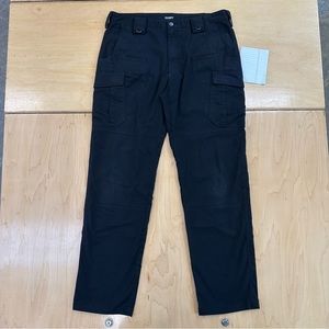 CQR Men's Flex Ripstop Tactical Pants, Water Resistant Cargo Pants - 36W x 34L